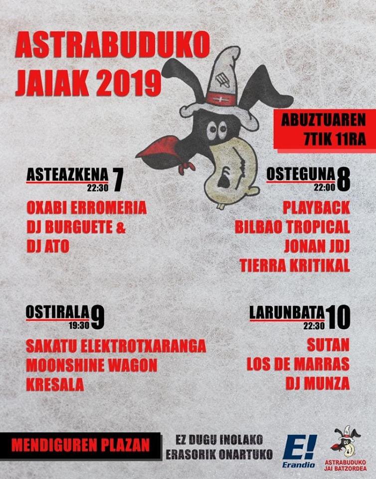 Astrabuduko Jaiak