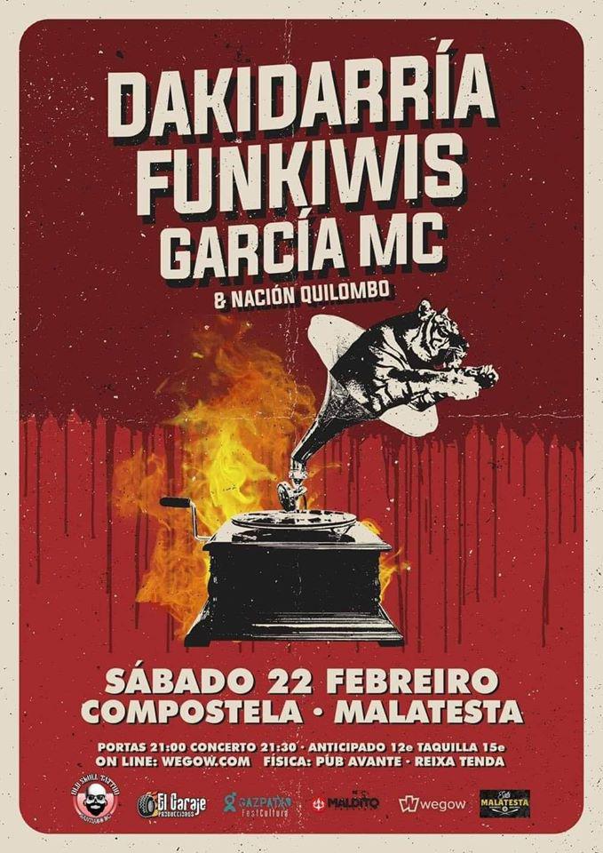 Dakidarría + Funkiwis